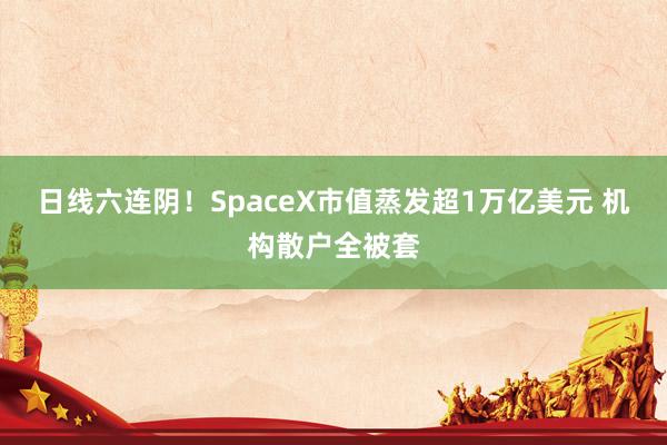 日线六连阴！SpaceX市值蒸发超1万亿美元 机构散户全被套