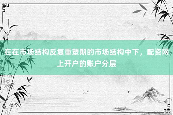 在在市场结构反复重塑期的市场结构中下，配资网上开户的账户分层
