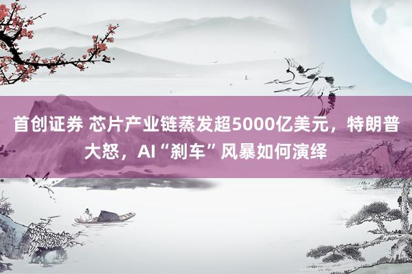 首创证券 芯片产业链蒸发超5000亿美元，特朗普大怒，AI“刹车”风暴如何演绎